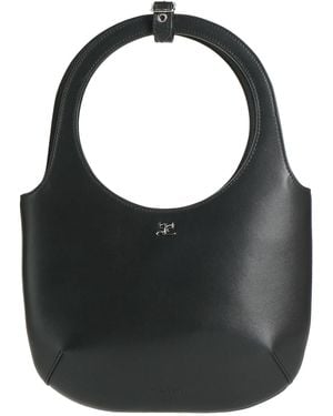 Courreges Handbag Calfskin - Black