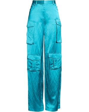 Tom Ford Pants Viscose, Linen - Blue