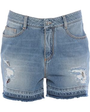 Ermanno Scervino Jean and denim shorts for Women | Online Ermanno Scervino Jean and denim shorts for Women | Online