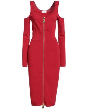 Elisabetta Franchi Midi Dresses - Red