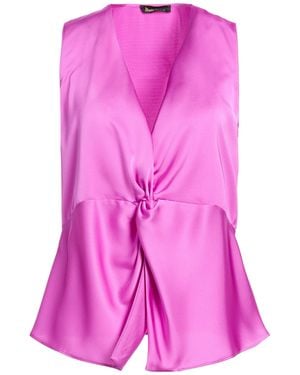 Hanita Mauve Top Polyester - Pink