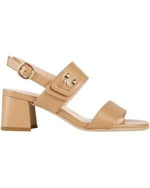 Nero Giardini Sand Sandals Leather - Natural