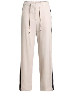 Max Mara Blush Trousers Virgin Wool, Elastane - White