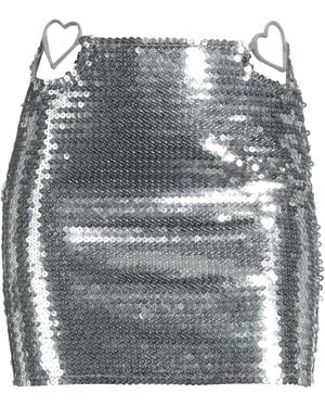 Nensi Dojaka Mini Skirt - Gray