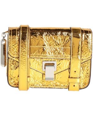 Proenza Schouler Cross-Body Bag Textile Fibers - Metallic
