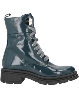 Tiffi Ankle Boots Leather - Blue