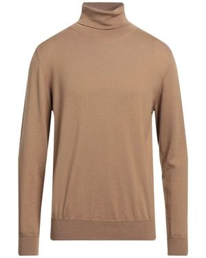 Grifoni Turtleneck Virgin Wool - Brown