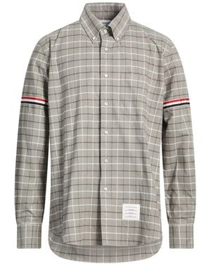 Thom Browne Shirt Cotton - Gray