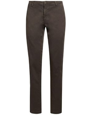 Mason's Military Pants Cotton, Lyocell, Elastane - Gray