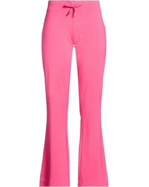 Juicy Couture Fuchsia Pants Polyester, Elastane - Pink