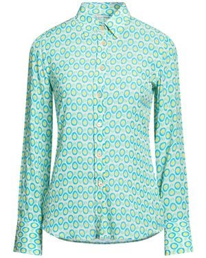 Caliban Shirt Cotton, Polyamide, Elastane - Green