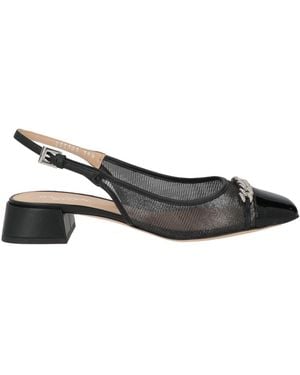 Baldinini Court Shoes Textile Fibres, Leather - Black