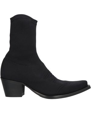 N°21 Ankle Boots Textile Fibers - Black