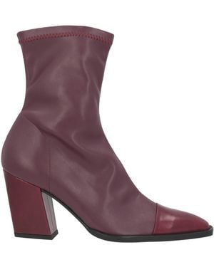 Zinda Ankle Boots - Purple
