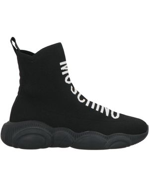 Moschino Botines de caña alta - Negro