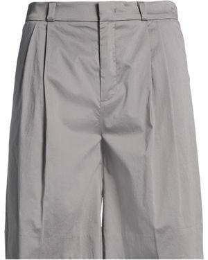 KIEFERMANN Shorts & Bermuda Shorts Cotton, Elastane - Gray
