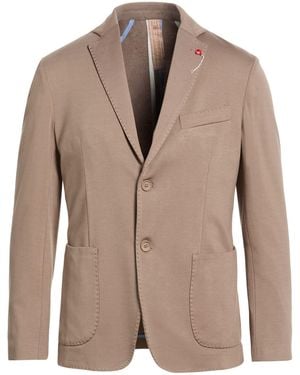 BERNESE Milano Blazer Viscose, Polyamide, Elastane - Brown
