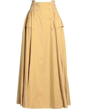 Co.Go Sand Maxi Skirt Polyester - Natural