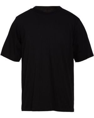 Rick Owens T-Shirt Cotton - Black