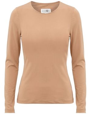 MM6 by Maison Margiela T-Shirt - Natural