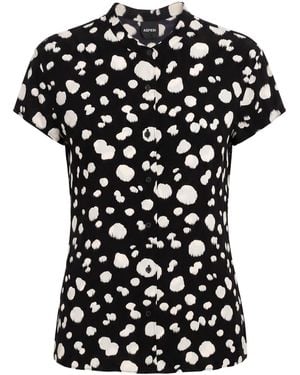 Aspesi Shirt Silk - Black