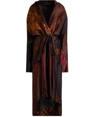 Masnada Dressing Gown Or Bathrobe - Brown