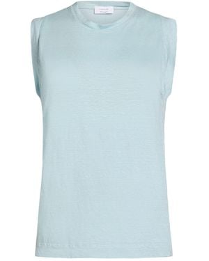 Daniele Fiesoli Collezione N_01 T-Shirt Linen, Elastane - Blue