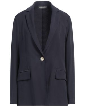 Sandro Ferrone Blazer Viscose, Polyester - Blue