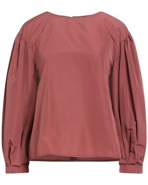 Weekend by Maxmara Top Polyester, Cotton - Red