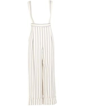 Thom Browne Trousers Wool, Cotton - White