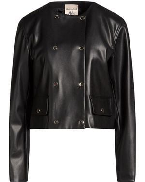 Semicouture Jacket Polyurethane, Polyester - Black