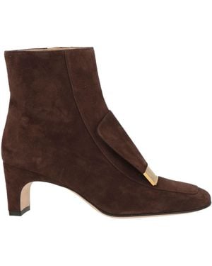 Sergio Rossi Ankle Boots Leather - Brown