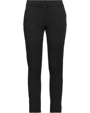 Rossopuro Trousers Cotton, Elastane - Black