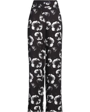 Yes-Zee Pants Polyester, Elastane - Black