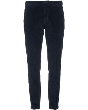 Boglioli Midnight Pants Cotton, Modal - Blue