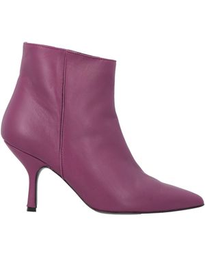 NCUB Ankle Boots Soft Leather - Purple