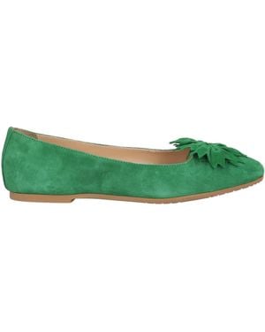 Baldinini Ballet Flats Leather - Green