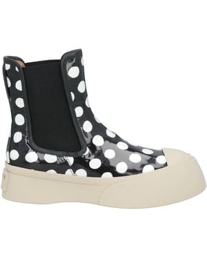 Marni Ankle Boots Leather - Black