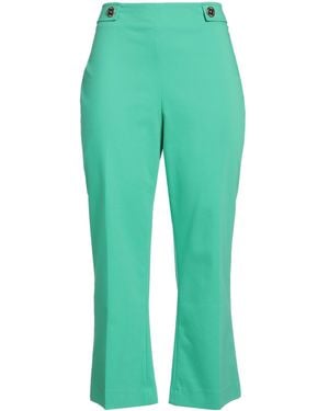 Clips Pants Cotton, Polyester, Elastane - Green