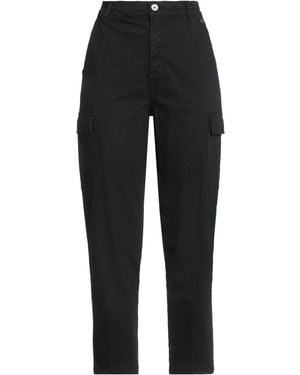 Yes-Zee Pants Cotton, Elastane - Black