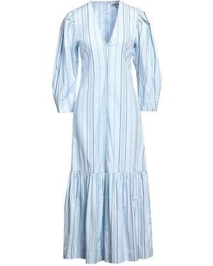Ganni Midi Dress - Blue