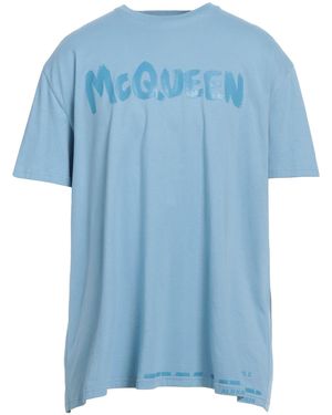 McQueen Light T-Shirt Cotton - Blue