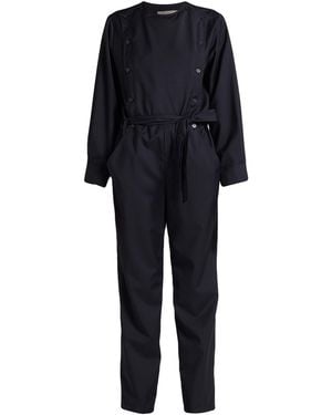 Maison Kitsuné Jumpsuit Virgin Wool - Black