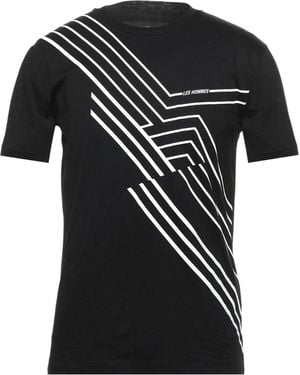 Les Hommes T-Shirt Cotton - Black