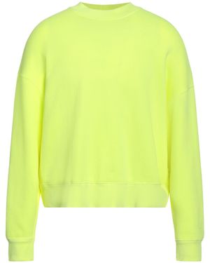 Palm Angels Sweatshirt Cotton, Elastane, Polyester - Yellow