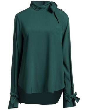 Ermanno Scervino Shirt Silk, Elastane - Green