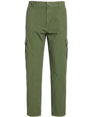 Gas Military Pants Cotton, Elastane - Green