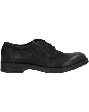 Pawelk's Lace-Up Shoes - Black