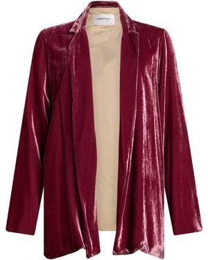 Ottod'Ame Mauve Jacket Rayon, Polyamide - Red