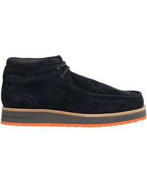 Boemos Midnight Ankle Boots Leather - Blue